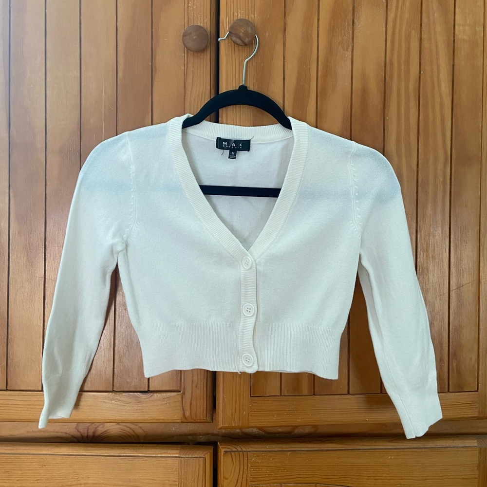 MAK sweater Cropped cardigan Bolero